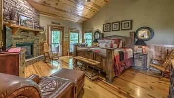 Cabin, 4 Bedrooms | 4 bedrooms, iron/ironing board, free WiFi, bed sheets