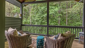 Cabin, 4 Bedrooms | Balcony