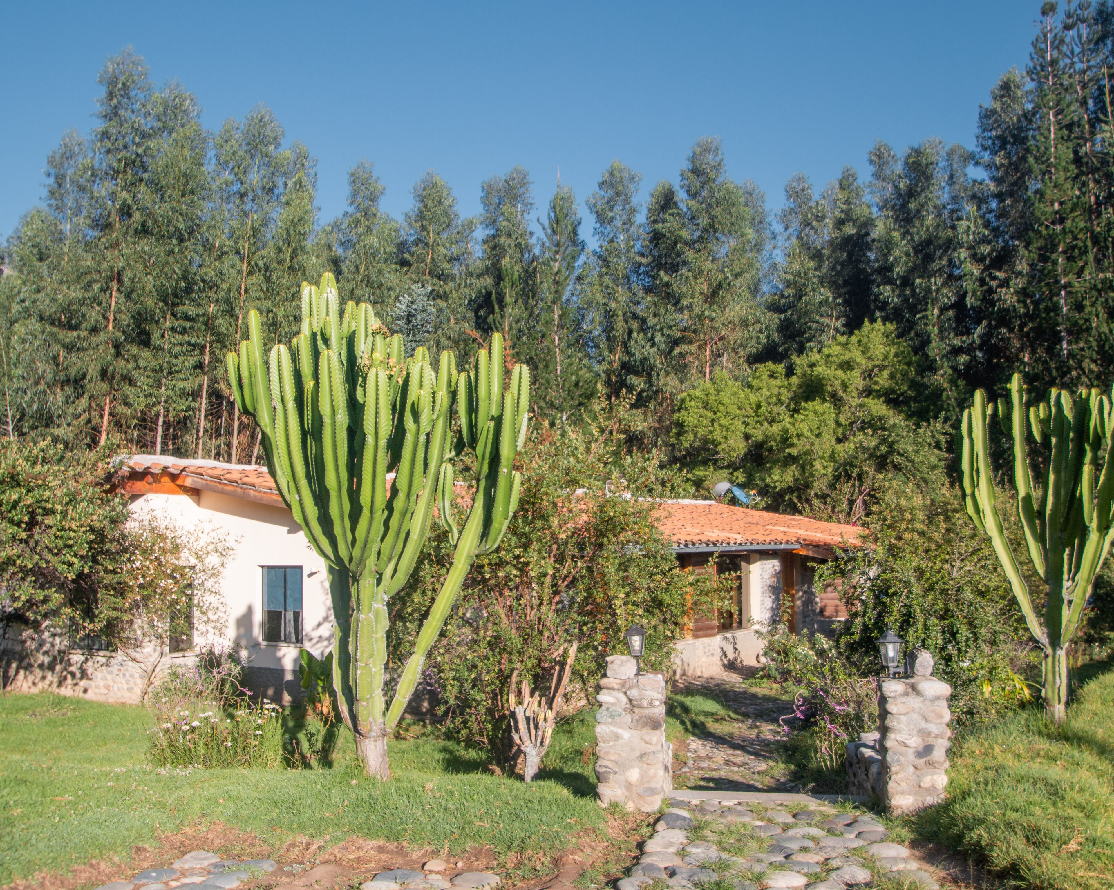 Façade de l’hébergement