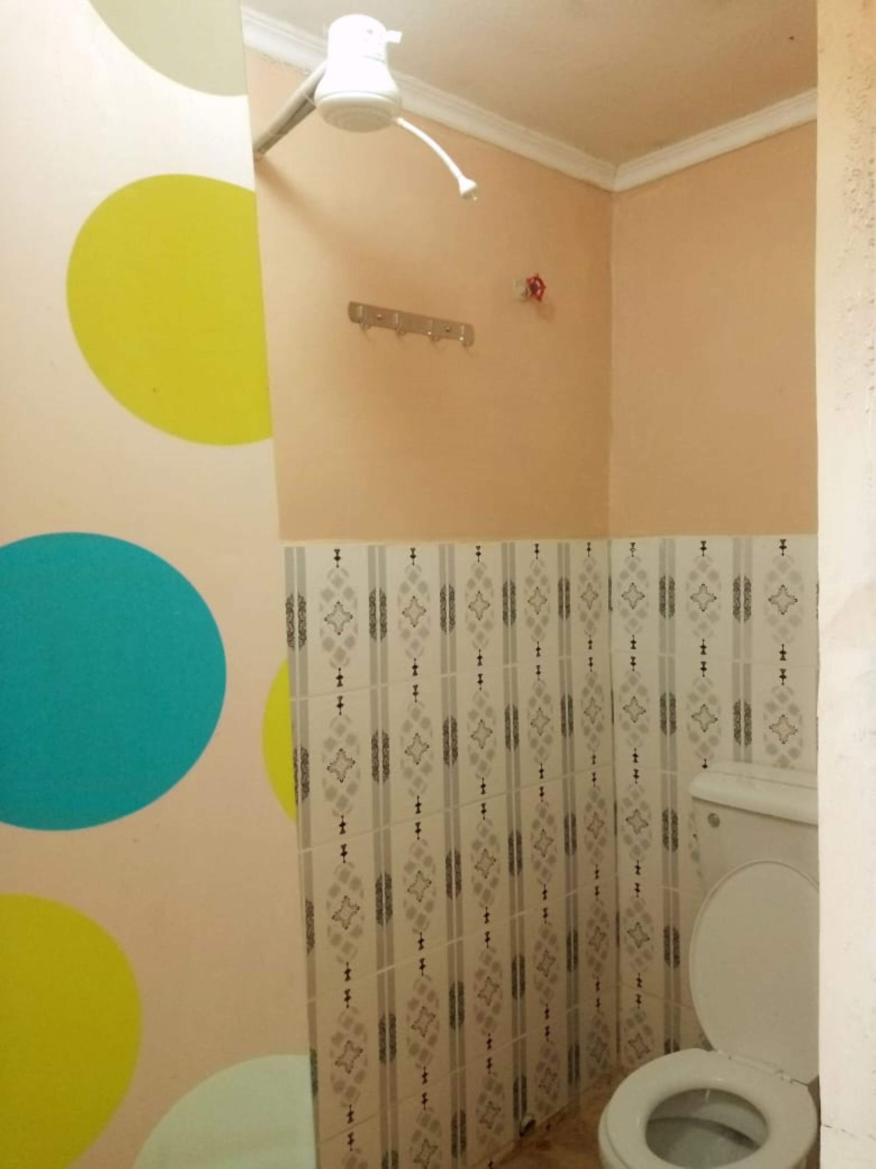 deluxe double room | bathroom | shower, rainfall showerhead, free toiletries, towels