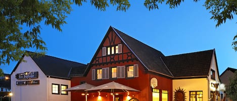 Fassade der Unterkunft