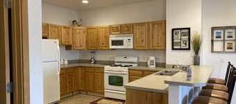 Very Nice 2 bedroom, 2 bath apartment. One block from downtown Big Piney, WY