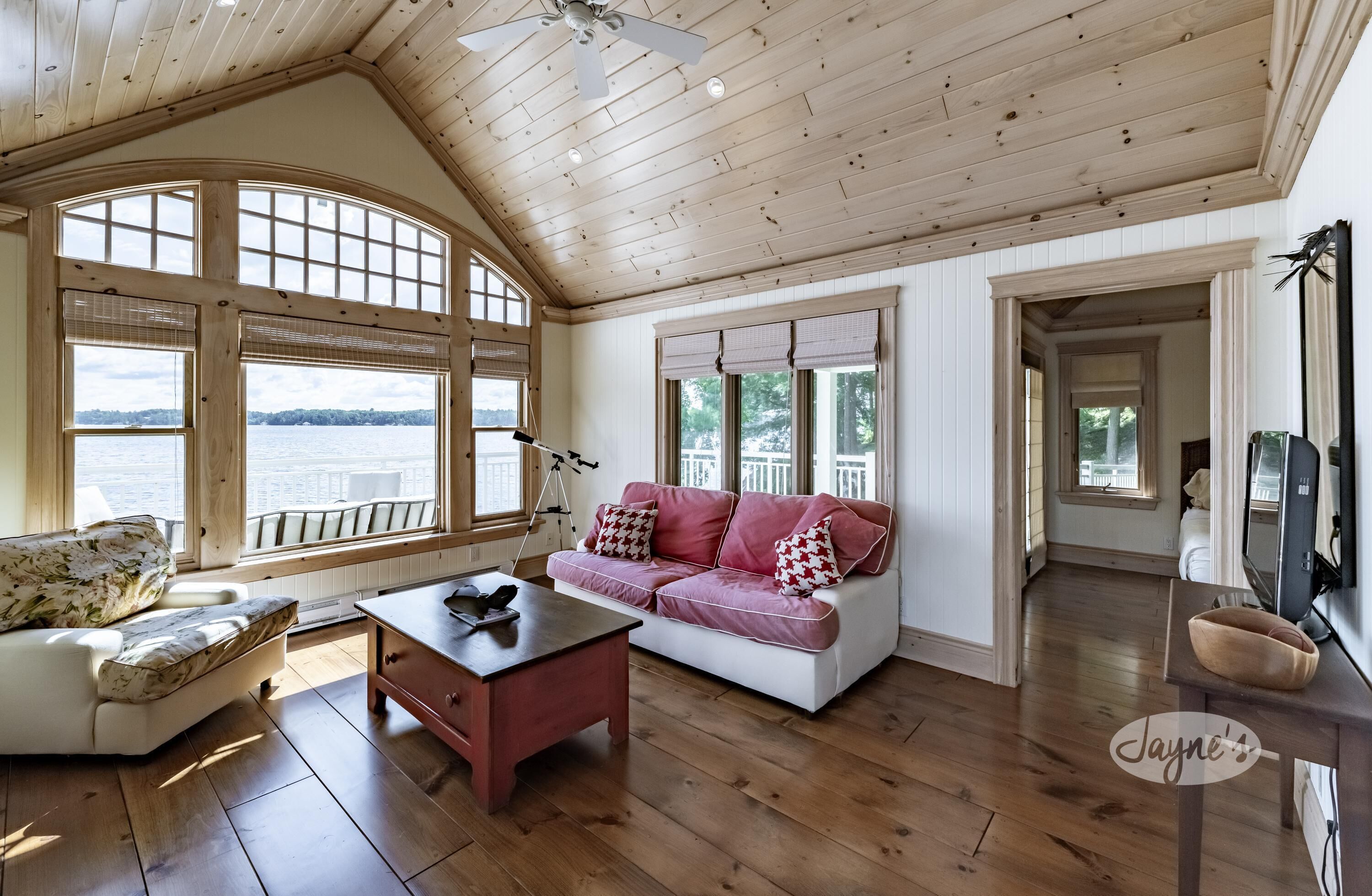 Upper Boathouse Living Room