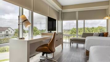 Pillow-top beds, in-room safe, desk, laptop workspace