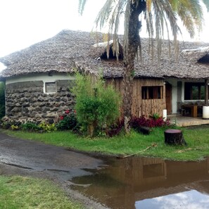Façade de l’hébergement