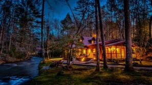 Cabin, 3 Bedrooms | Exterior - Go With The Flow by Escape to Blue Ridge (Ellijay)