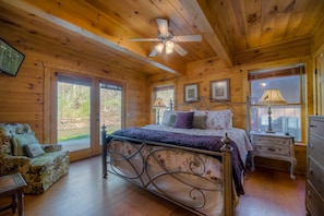 Cabin, 3 Bedrooms | 3 bedrooms, individually decorated, individually furnished - Go With The Flow by Escape to Blue Ridge (Ellijay)
