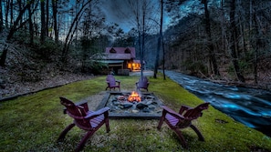 Cabin, 3 Bedrooms | Property grounds - Go With The Flow by Escape to Blue Ridge (Ellijay)