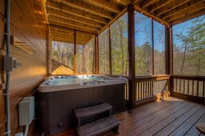 Cabin, 3 Bedrooms | Spa