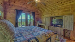 Chalet rustique, 2 chambres | 2 chambres, décor unique, ameublement unique, fer et planche à repasser