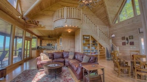 Interior - Glass Lodge by Escape to Blue Ridge (Mineral Bluff)