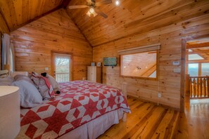 Cabin, 4 Bedrooms | 4 bedrooms, individually decorated, individually furnished