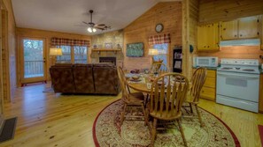 Cabin, 2 Bedrooms | Private kitchen - Green Ridge Retreat by Escape to Blue Ridge (Blue Ridge)