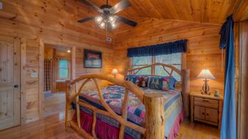 Kabin, 3 kamar tidur | 3 kamar tidur dan didekorasi berbeda-beda