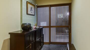 Interior entrance