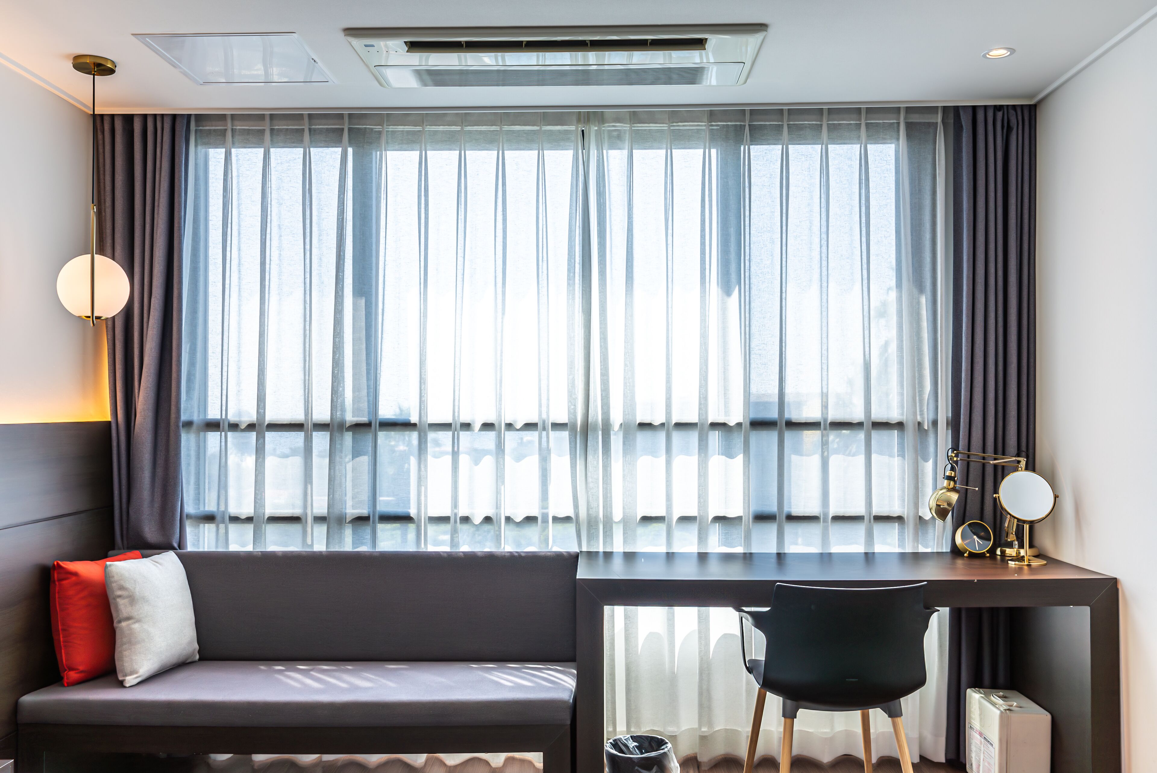 premium double room | premium bedding, down duvets, memory-foam beds, in-room safe