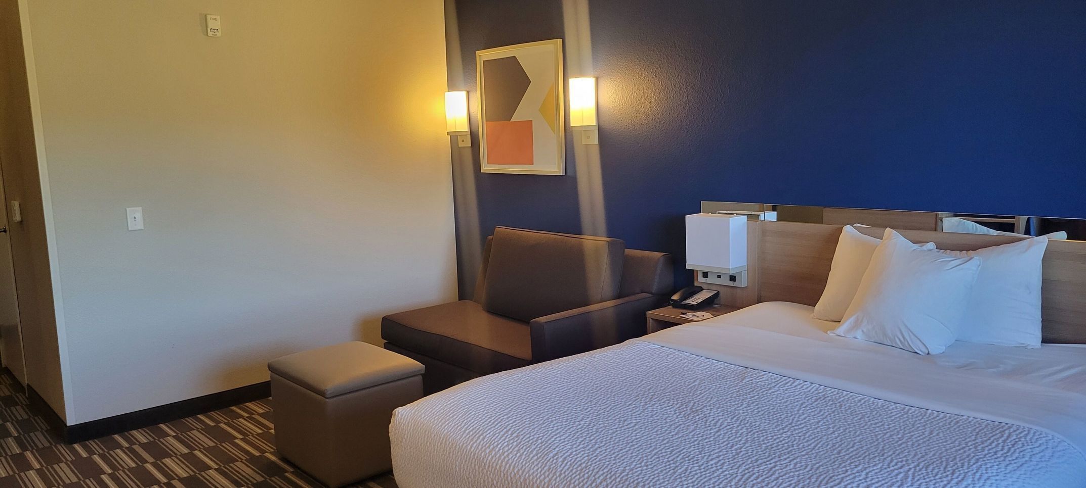 Desk, iron/ironing board, free WiFi, bed sheets