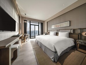 Deluxe Room, 1 King Bed, Garden View | Premium bedding, down duvets, pillow-top beds, minibar - Ocean Spring Resort Chengdu - MGallery Collection (Chengdu)