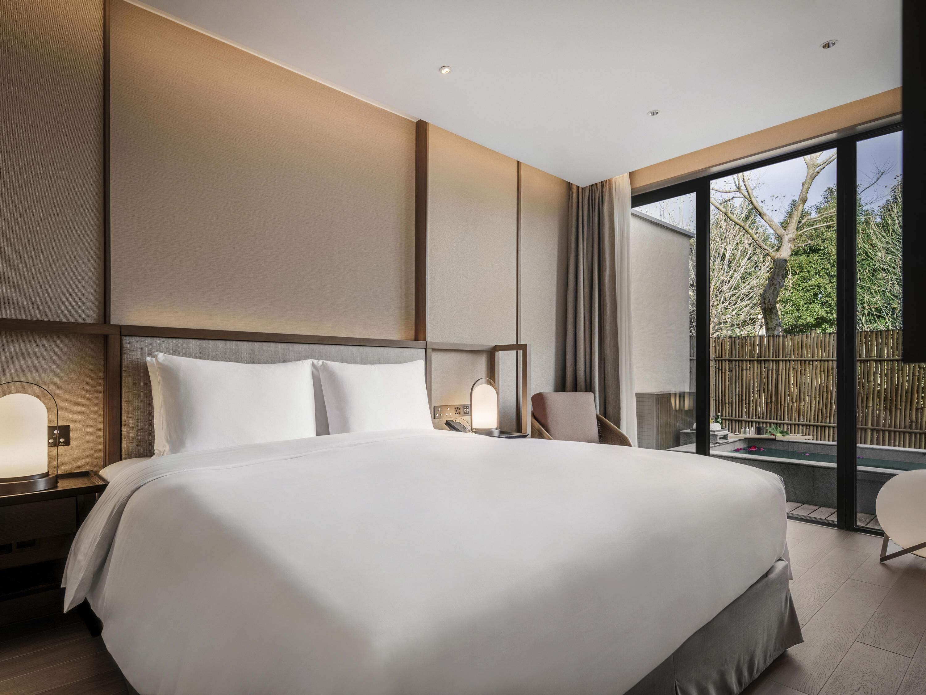 Villa, Multiple Beds, Garden View (Spring) | Premium bedding, down comforters, pillowtop beds, minibar