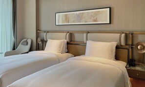 Deluxe Room, 2 Twin Beds, Garden View | Premium bedding, down comforters, pillowtop beds, minibar - Ocean Spring Resort Chengdu - MGallery Collection (Chengdu)