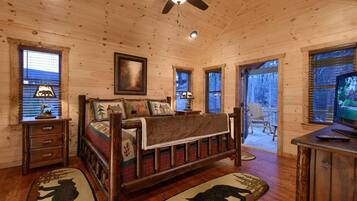 Cabin, 3 Bedrooms | 3 bedrooms, iron/ironing board, free WiFi, bed sheets