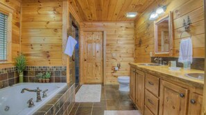 Bathroom - Laurel Valley Lodge by Escape to Blue Ridge (Blue Ridge)