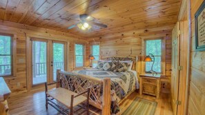 Cabin, 5 Bedrooms | 5 bedrooms, iron/ironing board, free WiFi, bed sheets - Laurel Valley Lodge by Escape to Blue Ridge (Blue Ridge)