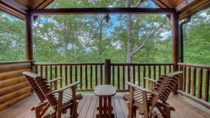 Balcony - Laurel Valley Lodge by Escape to Blue Ridge (Blue Ridge)