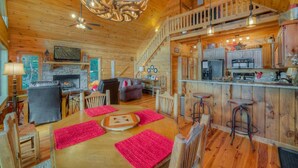 Interior - Leatherwood Lodge by Escape to Blue Ridge (Cherry Log)