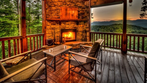 Cabin, 3 Bedrooms | Balcony - Leatherwood Lodge by Escape to Blue Ridge (Cherry Log)