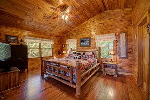Cabin, 3 Bedrooms | 3 bedrooms, iron/ironing board, free WiFi, bed sheets - My Mountain Lookout by Escape to Blue Ridge (Morganton)
