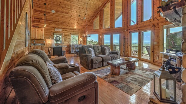Unclassified image, 1 of 53, button - Mountain View Lodge by Escape to Blue Ridge (Blue Ridge)