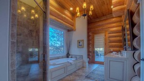 Cabin, 6 Bedrooms | Bathroom | Hair dryer, towels - Legend by Escape to Blue Ridge (Ellijay)
