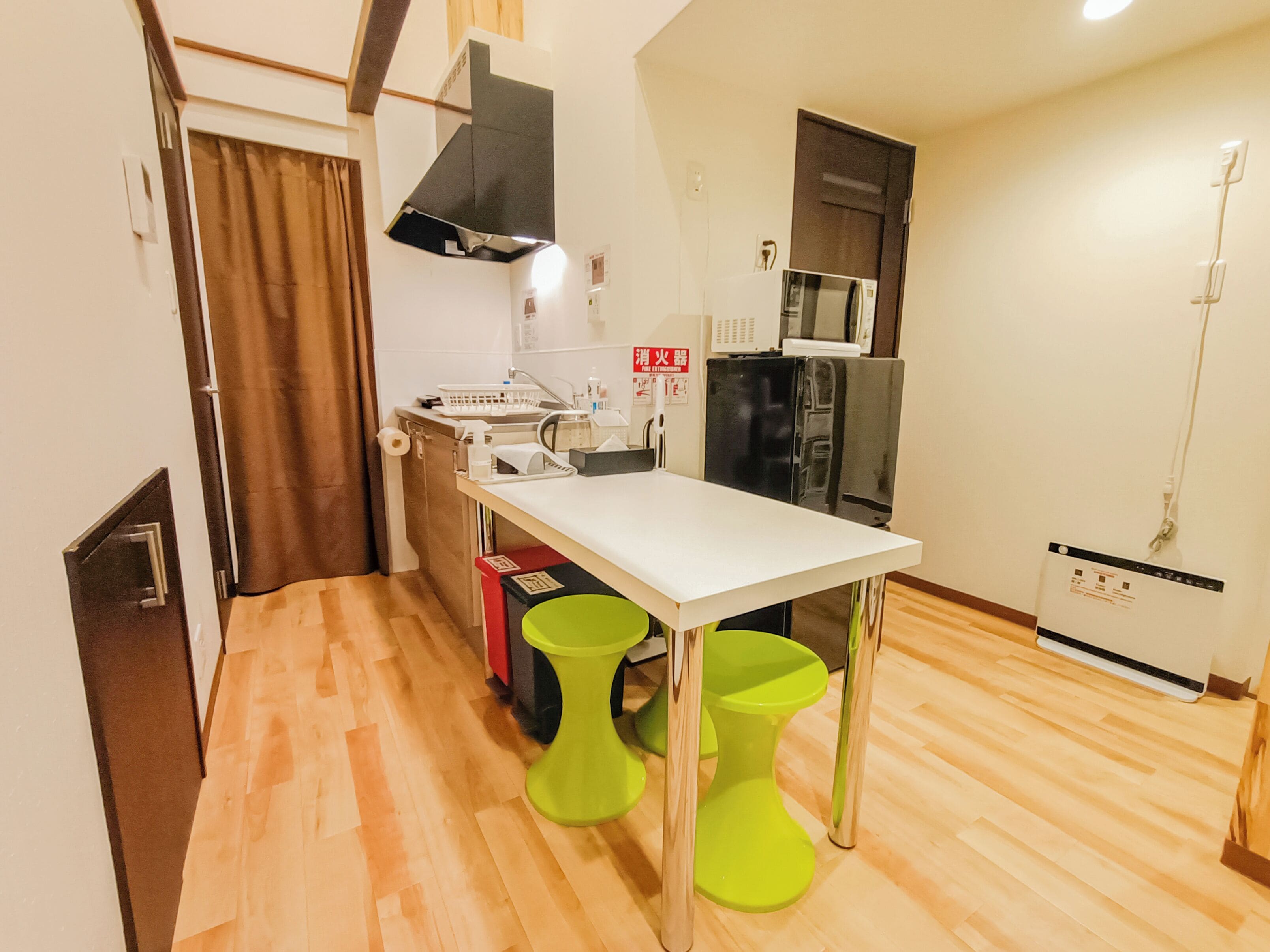 Nhà dành cho gia đình, 2 phòng ngủ, không hút thuốc, bếp (101) | Bếp riêng | Tủ lạnh, lò vi sóng, bếp nấu, ấm điện 