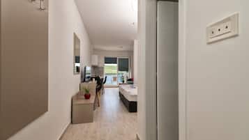 Studio, Sea View | 1 bedroom, desk, soundproofing, free WiFi