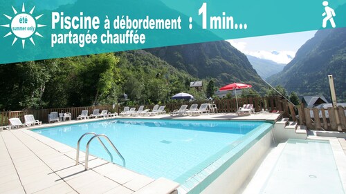 LES 2 ALPES / VENOSC : Le FOYER ★ 12 pers ★ HAMMAM ★ TERRASSE ★ 5 bedrooms