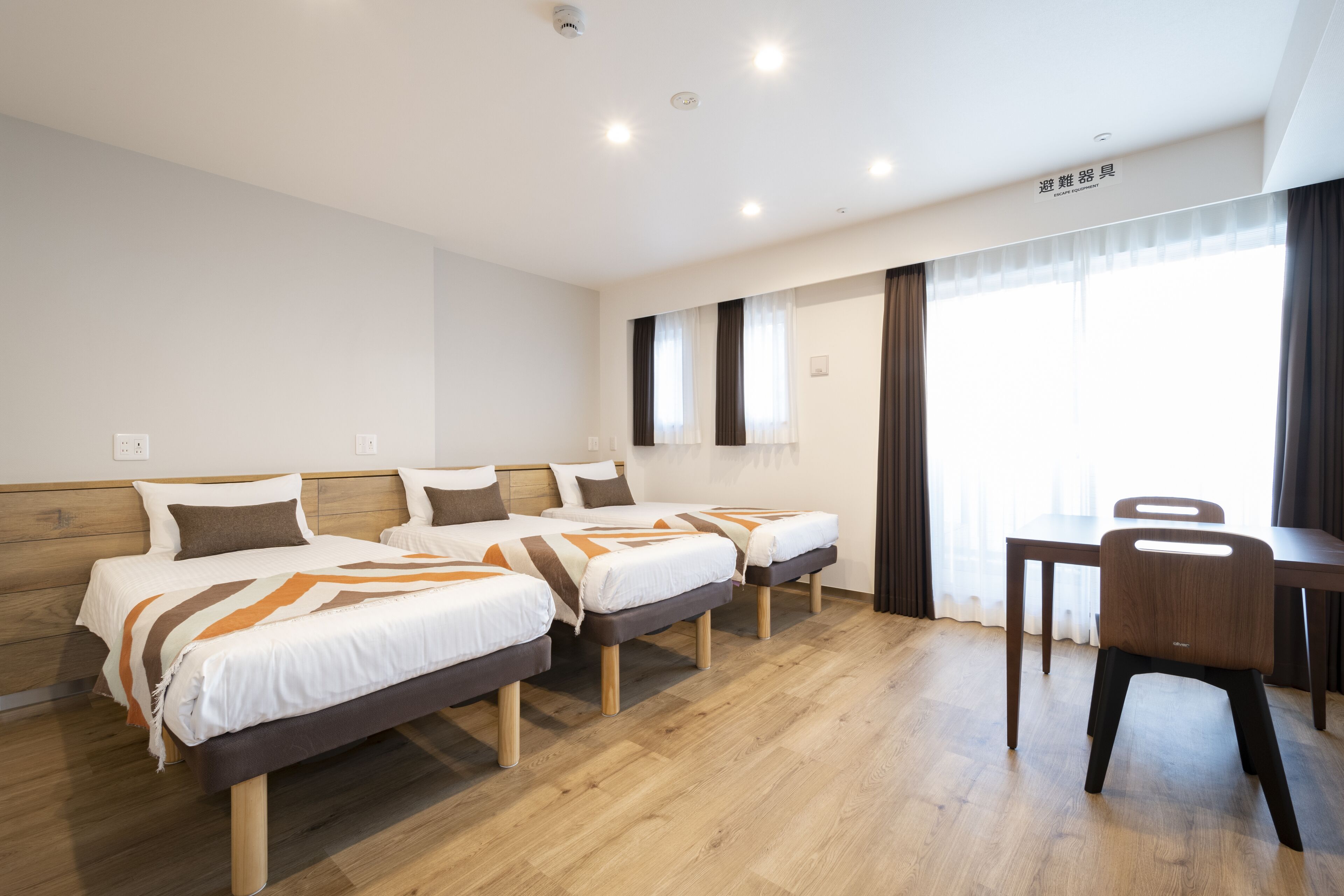 superior triple room | desk, laptop workspace, soundproofing, free wifi