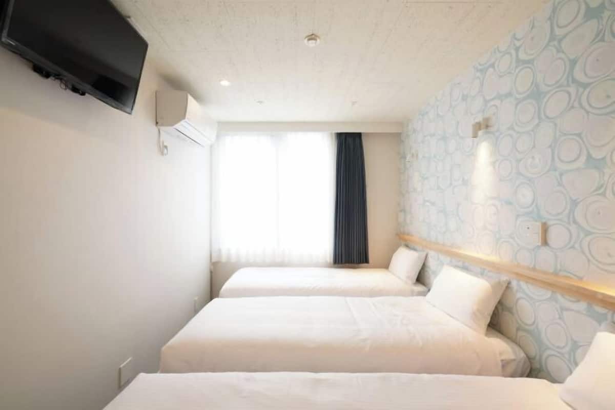 Desk, laptop workspace, iron/ironing board, free WiFi