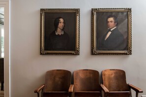 Sitteområde i lobbyen