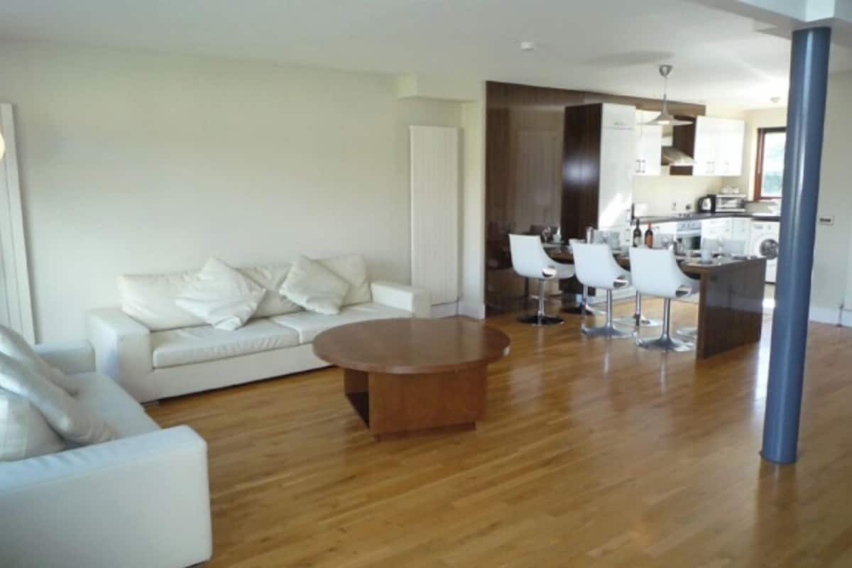 Castlemartyr Holiday Lodges (3 Bed) | Área de sala de estar | Reproductor de DVD