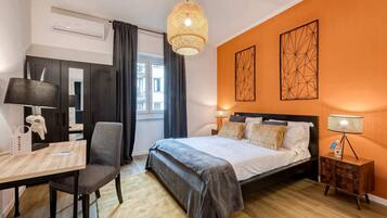 2 chambres, fer et planche Ă repasser, Wi-Fi gratuit, draps fournis