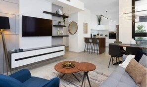 TV, stereo, offices