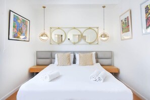 3 soverom, strykejern/-brett, reiseseng for barn og wi-fi