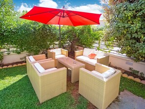 Balcony - Pleasant Apartment in N. Irakleitsa With Garden (Pangaio)
