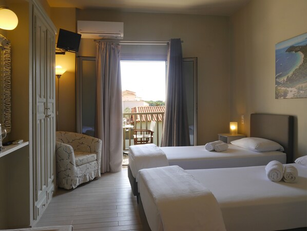 In-room safe, iron/ironing board, free cribs/infant beds, free WiFi