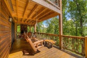 Cabin, 3 Bedrooms | Balcony