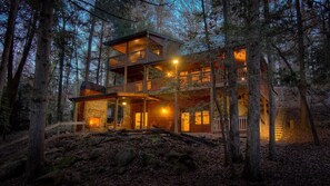 Cabin, 3 Bedrooms | Exterior - River Rush Cabin by Escape to Blue Ridge (Blue Ridge)