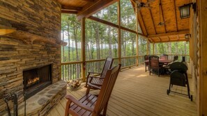 Cabin, 3 Bedrooms | Balcony