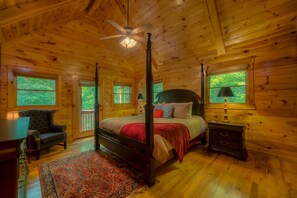 Cabin, 3 Bedrooms | 3 bedrooms, iron/ironing board, free WiFi, bed sheets - Our Blue Heaven by Escape to Blue Ridge (Blue Ridge)