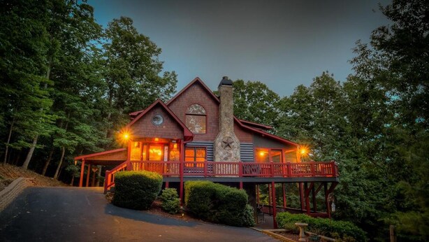 Cabin, 3 Bedrooms | Exterior - Paradise Ridge by Escape to Blue Ridge (Morganton)